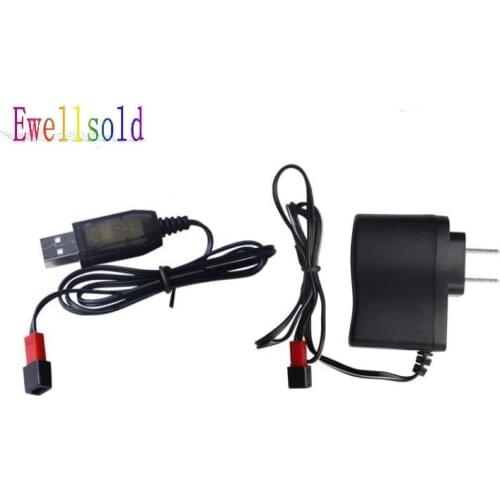 Ewellsold Free shipping X300 X400 X500 X800 RC quadcopter spare parts 3.7V Li-po battery wall charger+USB charger cable