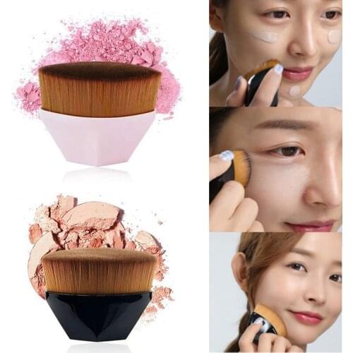 Makeup Brushes Six Corners Powder Diamond Cosmetic Hexagon No Trace Foundation Brush Silicone Make Up Brushes Foundation Brush