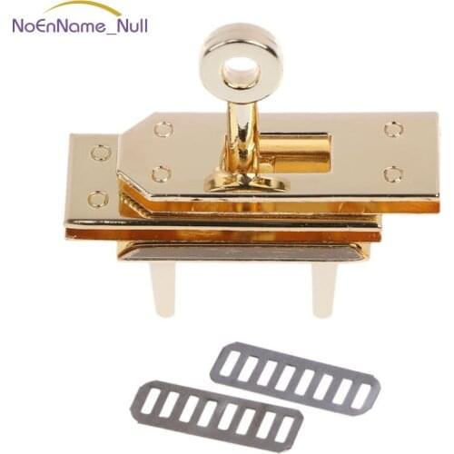 Metal Clasp Turn Locks Twist Lock DIY Leather Crossbody Handbag Shoulder Bag Buckles JUL29