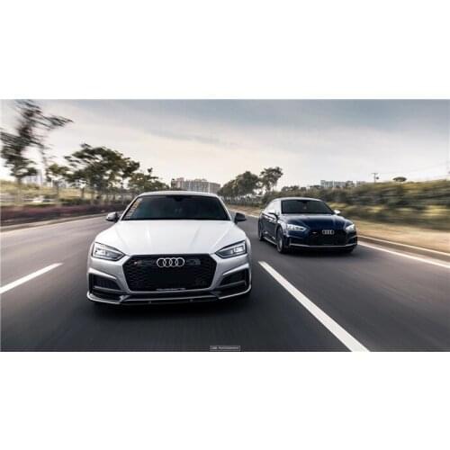 Suitable For A5 Audi Carbon Fiber S5 Modified Bctxe Front Spade Side Skirt Rear Lip Tail Surrounded by Wind Knife