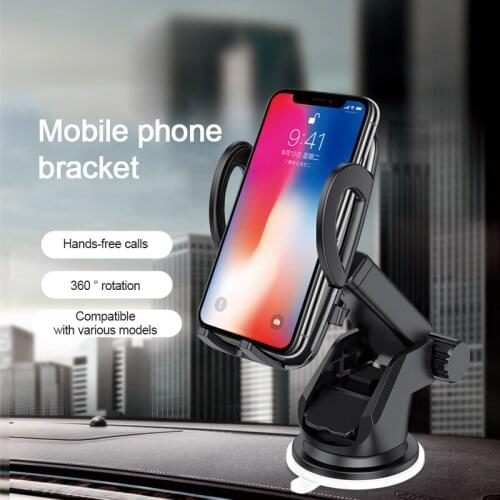 Sucker Car Phone Holder Gravity Car Holder For Phone Air Vent Clip Mount No Magnetic Mobile Phone Holder Stand GPS Support