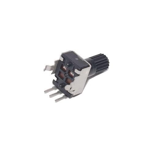 10pcs Rv09 Vertical 12.5mm Shaft 1k 2k 5k 10k 20k 50k 100k 0932 Adjustable Resistor 9 Type 3pin Seal Potentiometer