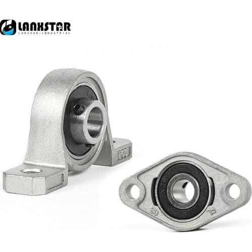 High Strength Vertical Horizontal Bearing add Installation Seat Ball Bearing 8~12mm Miniature Shaft with Alloy Bracket Bearings