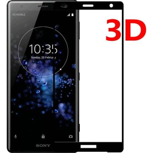 For Sony Xperia XZ2 H8216 H8266 H8276 Tempered Glass Screen Protector for Sony Xperia XZ2 Compact H8314 H8324 3D Glass Film
