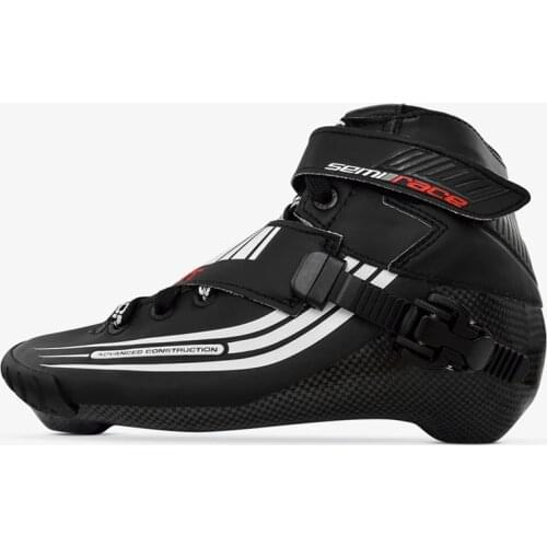 100% Original Bont Semi Race 2PT 195mm Speed Inline Skate Heatmoldable Carbon Fiber Boot Competition Racing Skating Boot Patines