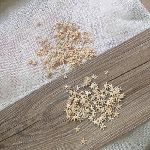 100pcs 0.5-1cm 1-2cm 2-3cm Mini Starfish Craft Decoration Natural crafts Sea Stars DIY Beach Cottage Wedding Decor hot new