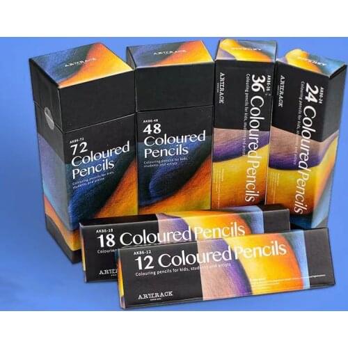 12/24/36/48/72 Art Sketching Colors Pencils Professional Artist Shool Pencil Set Painting Color Crayon Drawing Pen Supplies