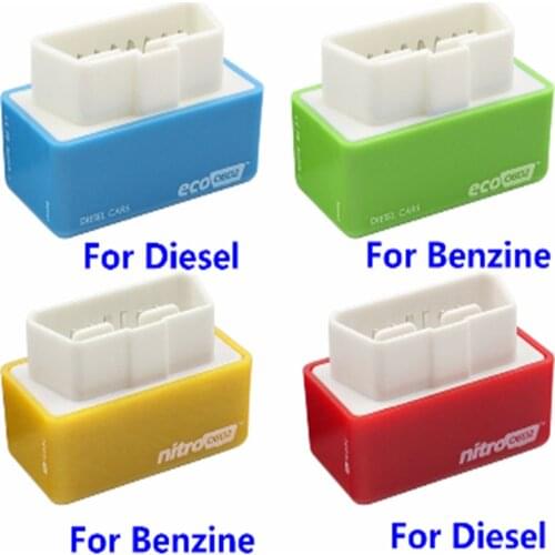 15% Fuel Saver ECOOBD2 Performance Chip Tuning Box More Power Torque NitroOBD2 ECO OBD2 Benzine Diesel Petro Gasoline For Brazil