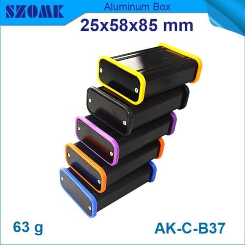 4 pcs/lot 2015 year silver color aluminum amplifier enclosure25(H)x58(W)x85(L) mm switch tester aluminium die casting parts