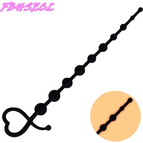 FBHSECL Anal Beads Sex Toys for Women Men Gay Plug Play Pull Ring Ball Anal Stimulator Butt Beads G spot