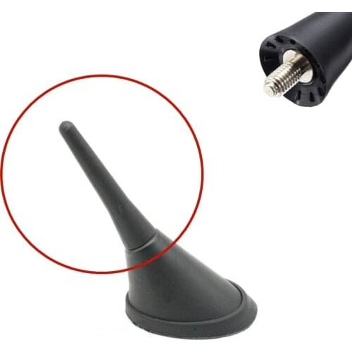 2Pcs 7.3cm Car 6561N3 Aerial Components Short Aerial Antenna Car Accessories For Peugeot 206 207 307 408 Triumph Picasso Antenna