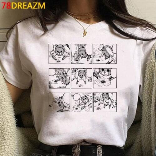 Dr.stone dorohedoro tshirt summer top men couple clothes casual 2021 t-shirt couple clothes white t shirt