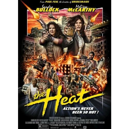 The Heat MOVIE Picture Art Film Print Silk Poster for Your Home Wall Decor 24x36inch