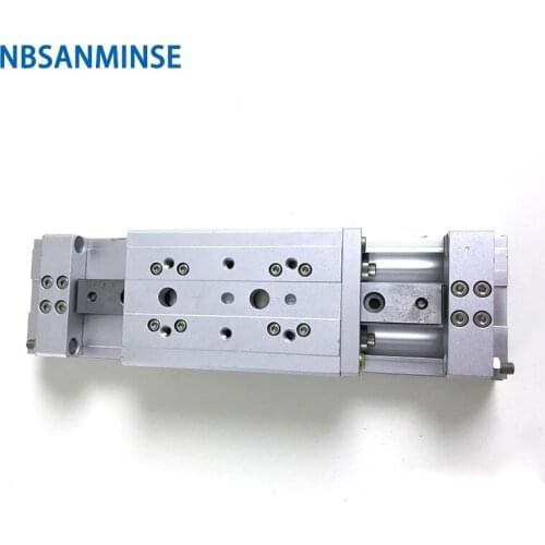 NBSANMINSE MXW 20 25mm Air Slide Table Cylinder Double Acting compact Cylinder SMC Type Pneumatic Parts