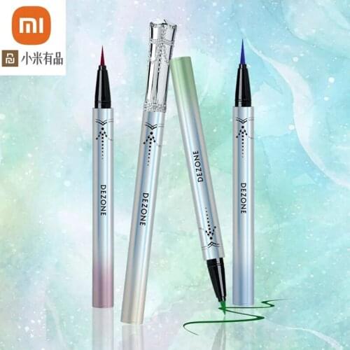 5-color xiaomi youpin eyeliner for ladies beauty tool, colorful, waterproof and long-lasting makeup eyeliner