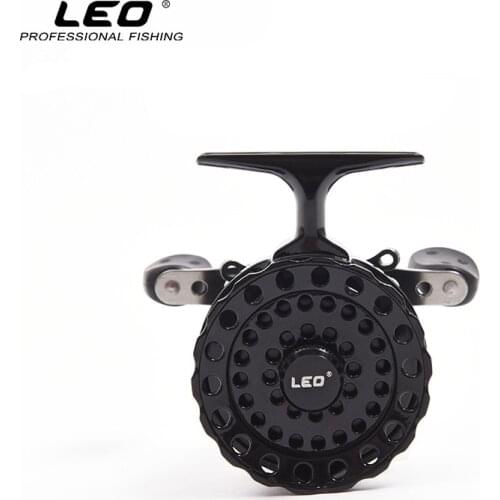 LEO Fly Fishing Reel DWS60 4 + 1BB 2.6:1 65MM Left hand Right Hand Fishing Reels Wheel with High Foot