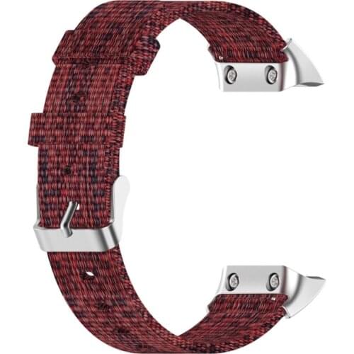 Replacement Nylon Watch Band Wrist Strap for -Garmin Forerunner 30 35 35J Watch