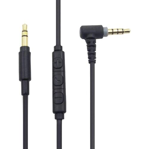 Replacement Stereo Audio Cable Extension Cord Wire for Audio-Technica ATH-MSR7 SR5BT AR5 RE700 Headphones