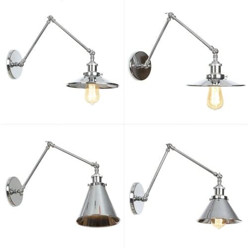 Modern Simple Electroplating Bedroom Living Room Study Dining Room Coffee Shop Decoration Wall Lamp Bathroom Led Light