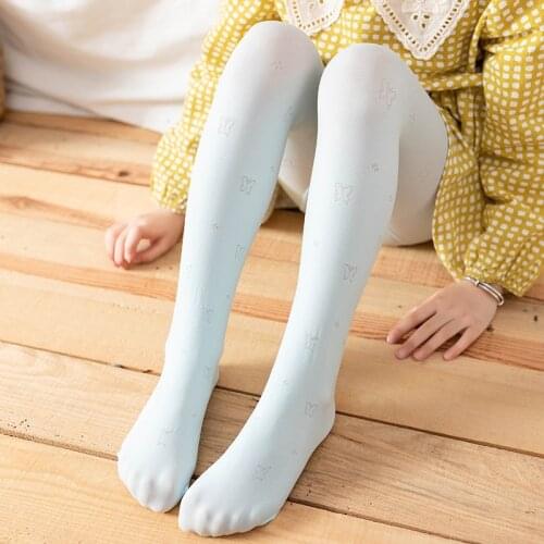Spring/summer child baby kids embroidered tights Hollow butterfly Ballet dance pantyhose toddler stockings جوارب اطفال medias
