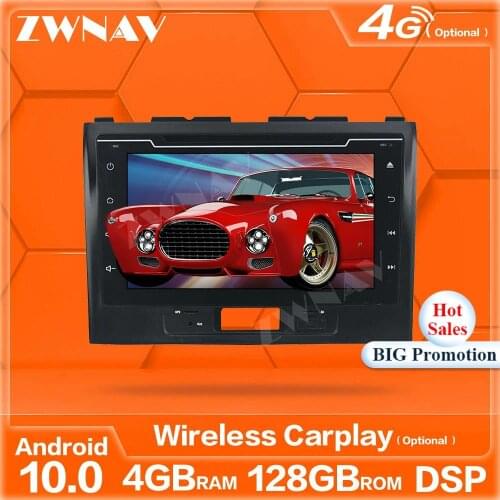 128G Wireless Carplay Android10 Screen Multimedia Player For Suzuki WAGON R 2016 2017 2018 2019 GPS Audio Radio Stereo Head Unit