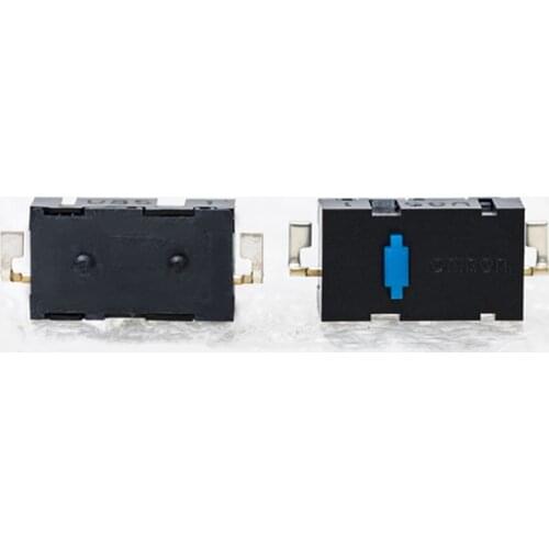 2PCS Original Omron Mouse Micro Switch Mouse Button Blue Dot Side Button For Anywhere For MX Logitech M905 G502 ZIP
