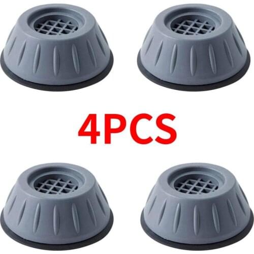 4Pcs Washing Machine Anti-vibration Protection Mat Universal Anti-skid Feet Pad Dryer Non-Slip Pad Mats Для Ванной Ко