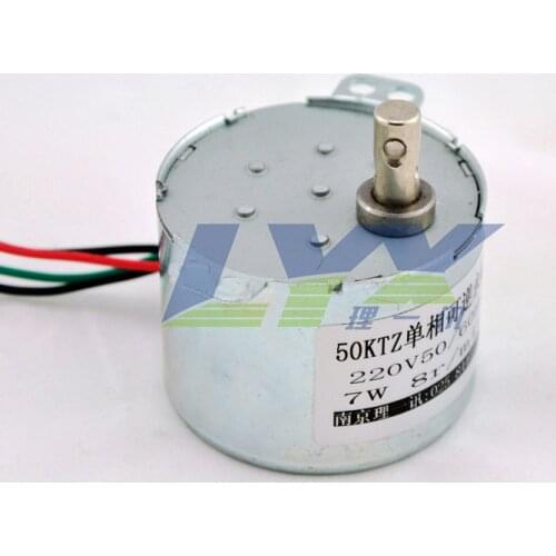50KTYZ 50RPM AC220V Slow reversible synchronous motor,rotating lamp motor,monitoring motor, bubble motor