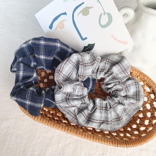 Aphrodite Hair Ties Scrunchie Solid Color Lattice Rubber Bands Elastic Hair Bands Womenb Free Ponytail Holder Hair Accessories