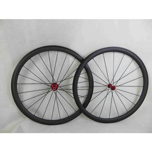 Free shipping 700C 23mm wide clincher wheels carbon fiber road bike wheels, track racing road Wheelset,Basalt Brake Surface