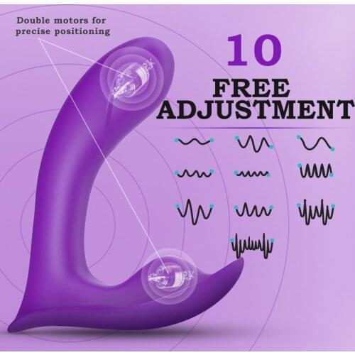 Wireless Remote Control 10 Frequency Vibration Contact Wear Female Masturbation USB Charging Silicone Wear Penis sex toys