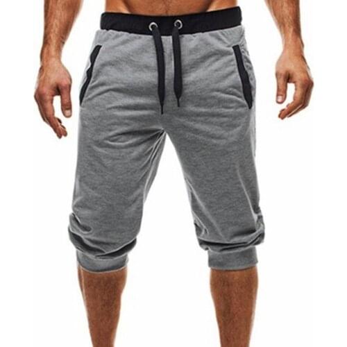 New Fashion Mens Pants Mens Shorts Baggy Jogger Casual Slim Harem Short Slacks Sport Sweatpants Drawstring Jogger Trousers