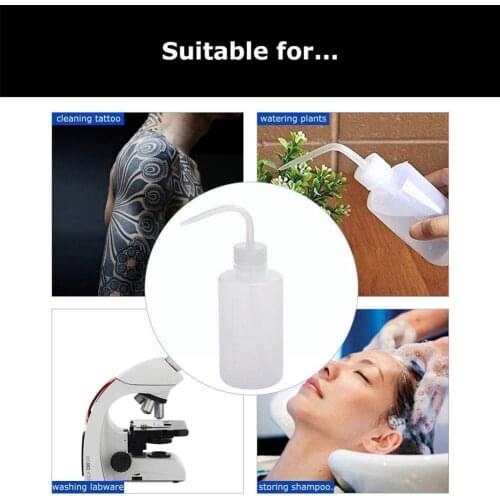 Eyelash Cleaning Wash Bottle Eyelash Extension Tool Narrow Eyebrow Skin Remover Care Bottle Tube Mouth Elbow Long Clean G2T7