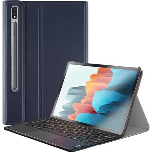 Touchpad Keyboard Case for Samsung galaxy tab S7 SM T870 T875 Buletooth Keyboard for Galaxy tab S6 Lite Cover 10.4 2020