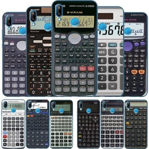 Retro Peculiar Funny Calculator Phone case For Huawei P9 P10 P20 P30 P40 Psmart Lite Plus Pro Y9 Y6 Y7 2017 2018 Nova 3 3i
