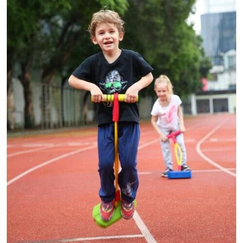 Kids Frog Jumper Foam Pogo Stick kangaroo Jumping Shoes Outdoor Activities Sensory Toys for Children Fun Games