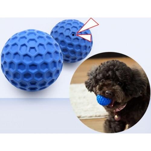 Pets Soft Sounding Ball Training Teeth Cleaning Molar Chewing Dog Toy Interactive Game Supplies