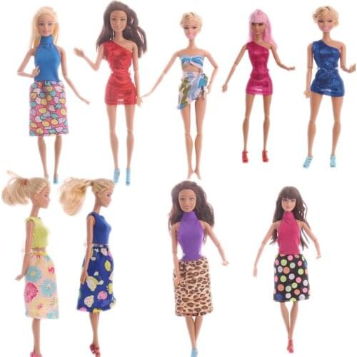 Swimsuits Beach Bathing Clothes Accessories for Barbies Girl Doll