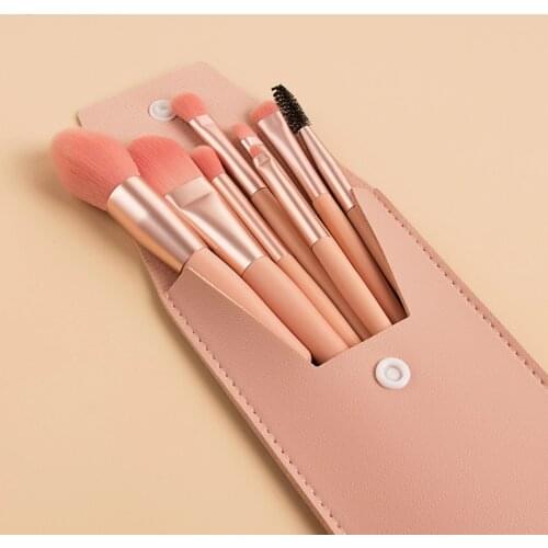 8 Pcs Makeup Brushes Set Eyeshadow Eyeliner Eyelash Eyebrow Brush Beauty Make up Blending Tools Maquiagem