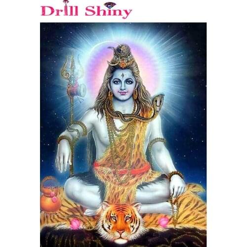 NEW Arrival diy diamond embroidery tigers and bodhisattva diamond painting cross stitch full Square mosaic rhinestone embroidery