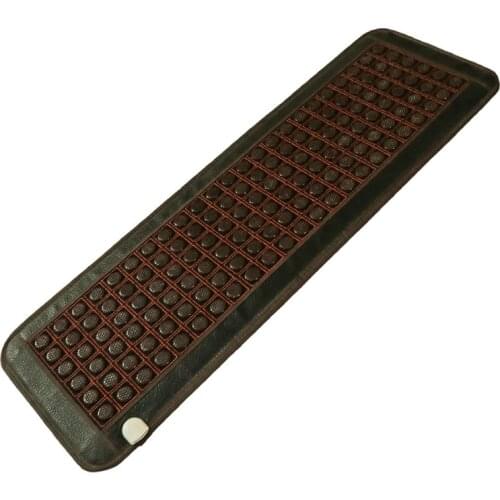New Far Infrared Heating Jade Mat - Hot Stones Jade Tourmaline Pad -Therapy heat pad- Mesh Mat - Adjustable Timer & Temperature