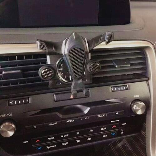 Gravity Holder Bracketin in Car Mobile Phone Cell Dashboard Air Vent Stand Clip Mount With Aromatherapy For LEXUS RX 450hL 2020