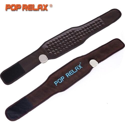 POP RELAX Tourmaline Massage Belt Ion Germanium Stone Physiotherapy Electric Heating Waist Pain Relief Massager Cellulite Belt