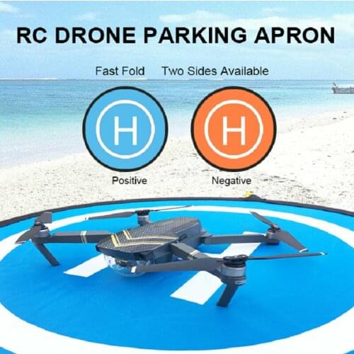 New D75cm Drone Parking Apron Mini Landing Pad for DJI FPV/Mavic AIR 2 Mini/ 2/ Pro SPARK Phantom 3 4 PRO V2.0 Inspire 1 Helipad