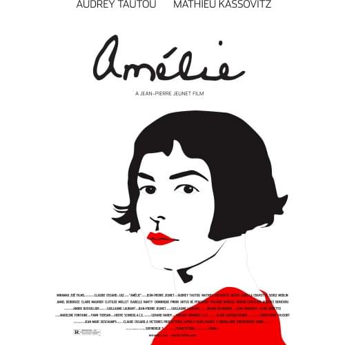 AMELIE Movie Art Film Print Silk Poster Home Wall Decor 24x36inch