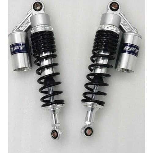 Universal 7mm spring 320mm /330mm/340mm/350mm/360mm Motorcycle Shock Absorber for HONDA YAMAHA SUZUKI KAWASAKI silver black grey