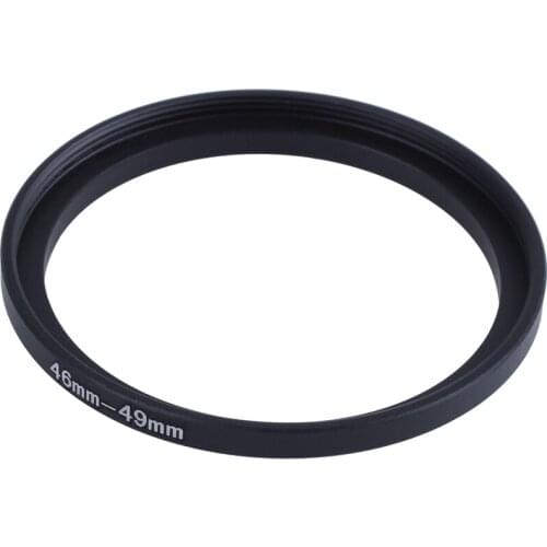 46mm to 49mm Camera Filter Lens 46mm-49mm Step Up Ring Adapter
