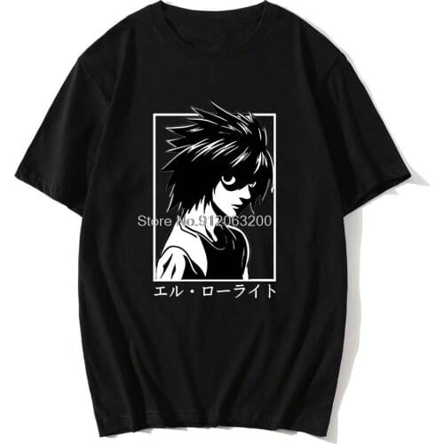 Funny Death Note Kawaii Dropshipping Harajuku Y2k Top Undefined Kpop SHORT Sleeve Clothes Womens Classic T-Shirts