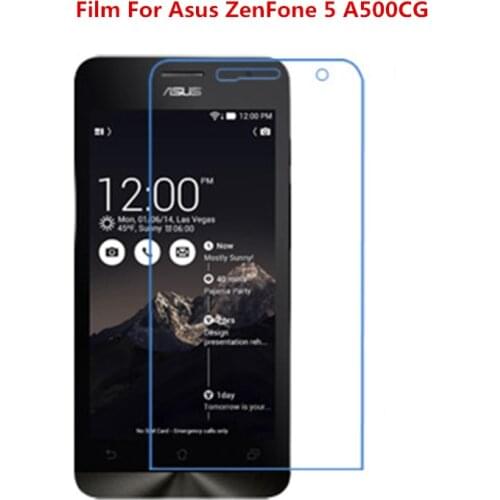 1/2/5/10 Pcs Ultra Thin Clear HD LCD Screen Protector Film With Cleaning Cloth Film For Asus ZenFone 5 A500CG