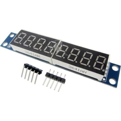 1pcs/LOT, MAX7219 Module 8-Digit 7 Segment Digital Tube MCU